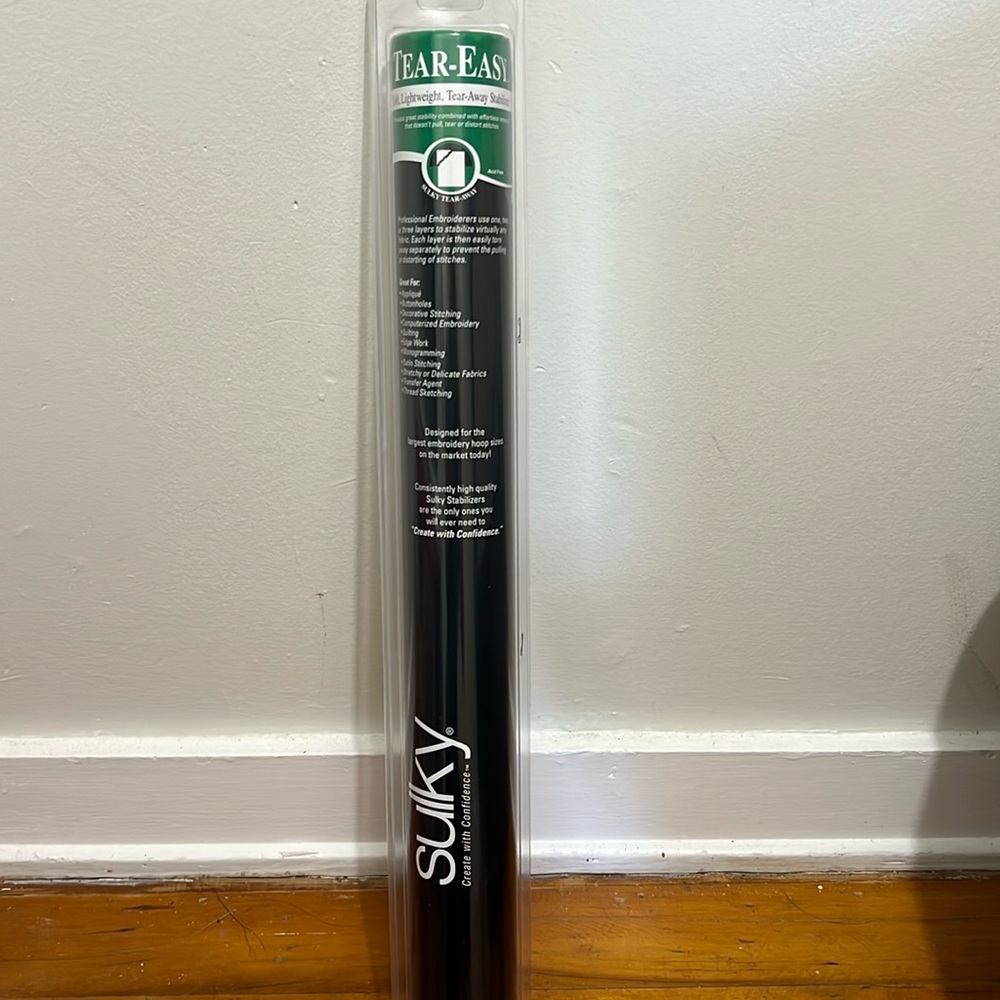 Sulky Tear-Easy Stabilizer - White - 20'' x 5 yd. Roll